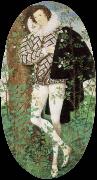 Nicholas Hilliard, a youth among roses